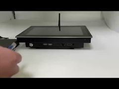 فریم باز 10.1 اینچ صفحه نمایش لمسی صنعتی مانیتور دیواری نصب شده همه در یک کامپیوتر
