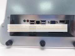 مانیتور صفحه لمسی 15.6 اینچی همه در یک i5 ویندوز POS 8+256GB POS مانیتور صفحه لمسی ظرفیت دار مانیتور صفحه لمسی ساخته شده در 80mm چاپگر حرارتی برای کیوسک