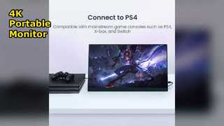مانیتور قابل حمل 4K 17.3 اینچی برای بازی و کار