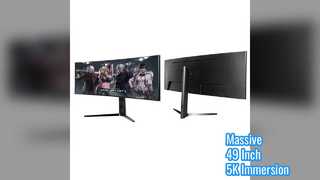 مانیتور بازی منحنی 49 اینچی 5K 75Hz