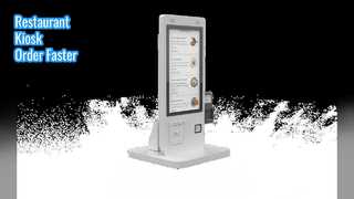 کیوسک سلف سرویس رستوران با صفحه نمایش لمسی 21.5 اینچی