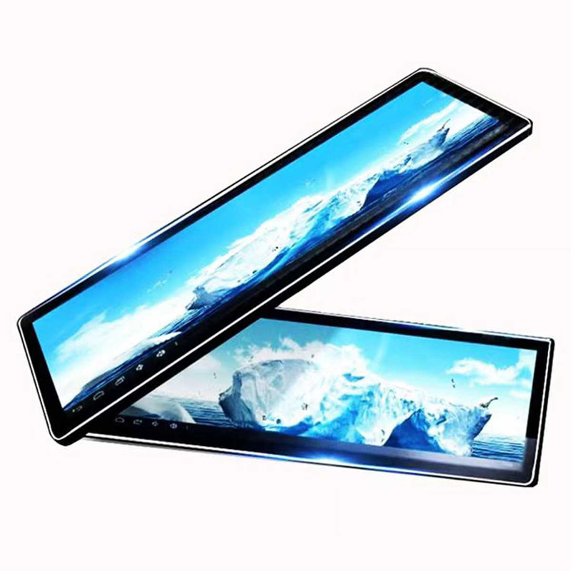 صفحه نمایش تبلیغاتی اندروید Ultra Wide Stretched Bar LCD Screen برای سوپرمارکت