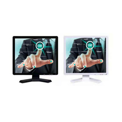 کامپیوتر دسکتاپ 15 اینچ صفحه نمایش لمسی مانیتور برای Pos Touch HDMI ورودی VGA DC 12v