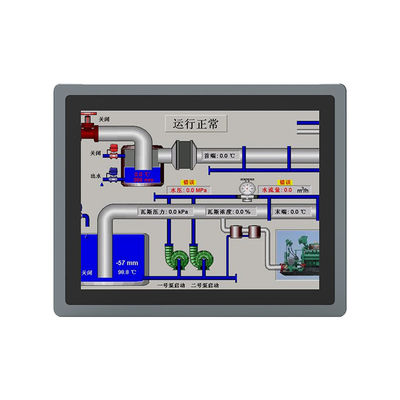 مانیتور لمسی 15 اینچی با چند لمسی 1024x768 مانیتور صفحه لمسی ظرفیت IP65 مانیتور صنعتی