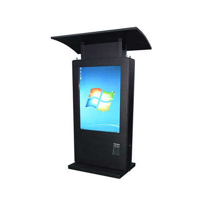 فروش داغ و با کیفیت بالا کف ایستاده 65 اینچ ضد آب صفحه نمایش LCD کیوسک IP65 تبلیغات بیرونی صفحه نمایش دیجیتال