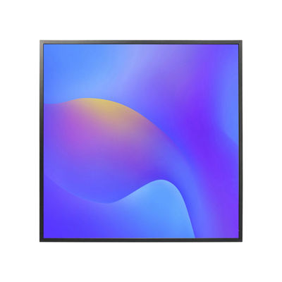 سوبرمارکت سفارشی مربع نوار تبلیغاتی صفحه LCD دیوار نصب شده آویزان نوار کشش LCD نمایشگر