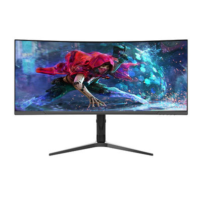 مانیتور منحنی فوق العاده گسترده 4k پنل IPS 34 اینچ 3440*1440 165Hz مانیتور کامپیوتر بازی