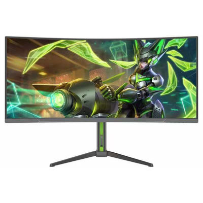 34 Inch Ultrawide Curved LED-Backlit LCD Monitor 180Hz Refresh Rate IPS Panel HD Features USB Computer Gaming Desktop Laptop مشخصات صفحه نمایش های کامپیوتری